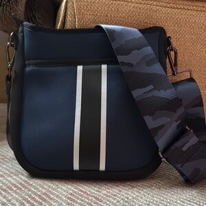 Stylish Black and Blue Bag